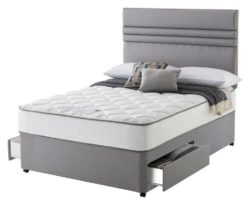 Sealy - 1400 Pocket Microquilt 2 Drawer - Kingsize - Divan